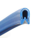 Blue PVC Self-Grip Edging Strip With Metal Insert - Per Meter
