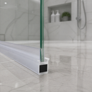 Magnetic Shower Screen Seal in Soft PVC for Easy Installation (Pair, 2000mm)