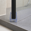 High Quality Rigid PVC Shower Screen Seal for Bath & Shower Doors (Lengths of 800mm to 2000mm)