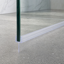 Tapered Shower Screen Seal for Straight Glass (900mm)