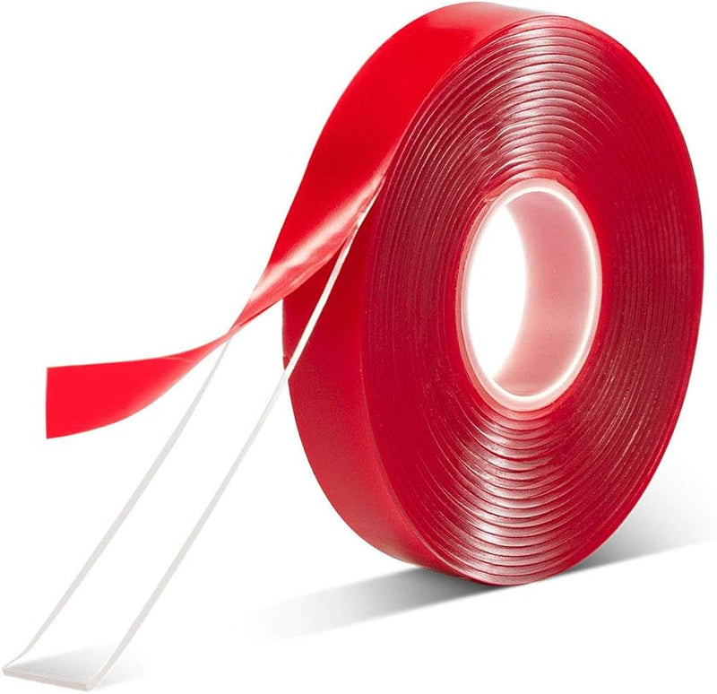 Self-Adhesive Clear Acrylic Tape 50mm Width Ideal for Clean Surfaces