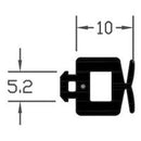 High Quality  Black TPE Curtain Wall Gasket Seal For Superior Performance - 100m