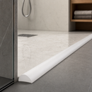 Rigid Acrylic Shower Threshold Seal for Wet Rooms