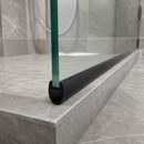 High Quality Rigid PVC Shower Screen Seal for Straight Glass (Various Lengths)