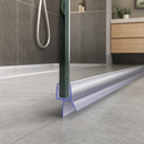 Chrome Shower Screen Seal for 4-6mm Glass Gaps (800mm, 900mm, 1400mm, 2000mm)