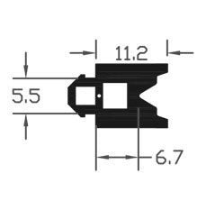 High-Performance Curtain Wall Gasket Seal For Door Protection - 100m