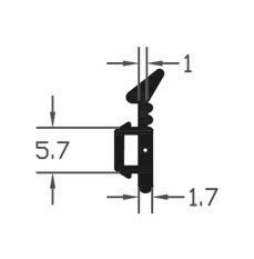 Professional Grade Curtain Wall Gasket Solution For Door & Windows - 100m