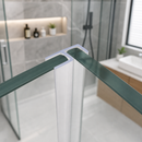 High-Quality Rigid PVC Shower Screen Seal for 8-10mm Glass (800mm, 900mm, 1400mm, 2000mm)