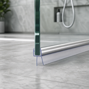 Chrome Shower Screen Seal for 8-10mm Glass (Available Lengths: 800mm, 900mm, 1400mm, 2000mm)
