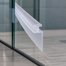 Soft PVC Bifold Shower Screen Seal for Effective Water Protection (1000mm or 2000mm)