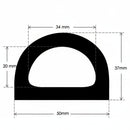 Hollow D Rubber Fender Made from EPDM for Marine Applications