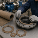 Nitrile Bonded Cork Rubber Pads for General Purpose Gasketing