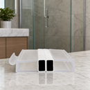 Magnetic Shower Screen Seal 2000mm for Bathroom Enclosures (Pair)