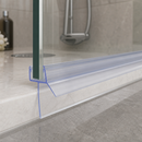 Clear Shower Screen Seal for 6-8mm Glass Gaps up to 12mm (800mm, 900mm, 1400mm, 2000mm)