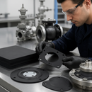 Neoprene Diaphragm Rubber Sheeting with Nylon Insertion for Custom Gaskets