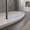 Pre-Curved Shower Screen Seal for Curved Glass Installations (850mm)