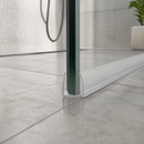 High Quality Rigid PVC Shower Screen Seal for Straight Glass (Lengths of 800mm to 2000mm)
