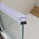 Magnetic Shower Screen Seal in Soft PVC for Easy Installation (Length 2000mm)