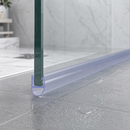 Clear Rigid PVC Shower Screen Seal for Easy Installation (850mm)