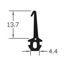 High Performance Flipper Gasket Seal For Industrial Application - 150m