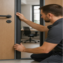 Grey Silicone Rubber 'P' Section Door Seal for Home & Office
