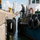 Hollow EPDM Rubber D Fender 3m Length for Marine Applications