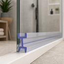 Soft PVC Bifold Shower Screen Seal for M2 Doors (1000mm or 2000mm)