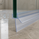 Rigid PVC Shower Screen Seal for 4-6mm Glass Gaps (800mm, 900mm, 1400mm, 2000mm)