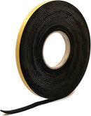 Watertight Neoprene Seal Strip 12mm x 3mm Strong Adhesion for Boats Cars & Enclosures