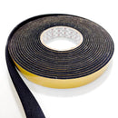 Black Neoprene Sponge Strip With Self-Adhesive Backing - 10M