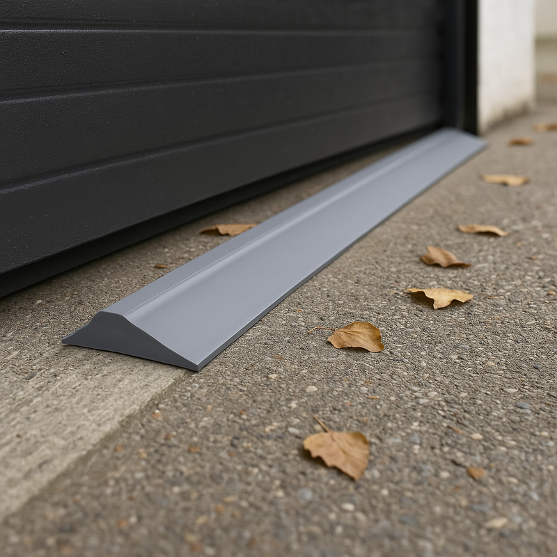 15mm Garage Floor Seal – Durable Grey Rubber Strip to Block Water, Dust & Insects