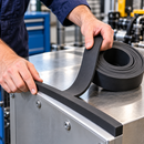 Nitrile Solid Rubber Strip – Oil & Fuel Resistant NBR Rubber | 10 Metre Roll