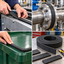 Nitrile Solid Rubber Strip – Oil & Fuel Resistant NBR Rubber | 10 Metre Roll