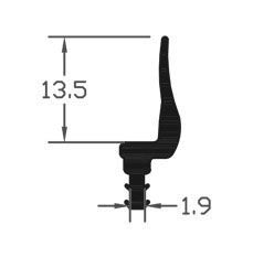 Heavy Duty Flipper Gasket Seal For Ultimate Sealing Solution - 100m