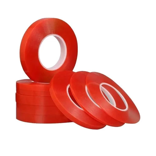 Self-Adhesive Clear Acrylic Tape 50mm Width Ideal for Clean Surfaces