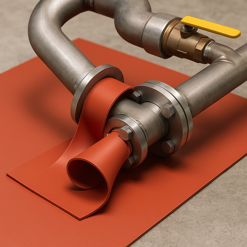 Premium Silicone Sheet 60 Shore – FDA & WRC Approved Food-Grade, High-Performance Rubber for Industrial & Commercial Use