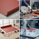 Premium Silicone Sheet 60 Shore – FDA & WRC Approved Food-Grade, High-Performance Rubber for Industrial & Commercial Use