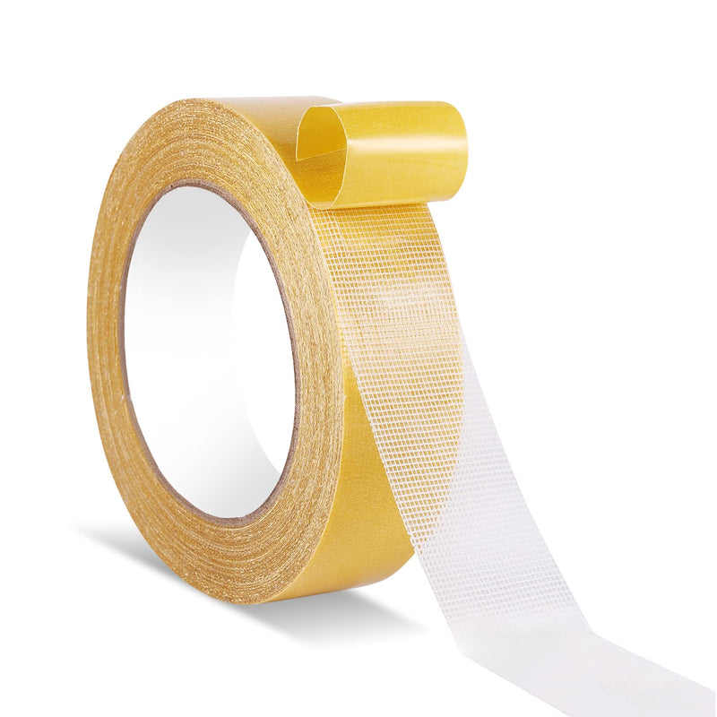 Clear Adhesive Scrim Tape – 25mm x 10m for Multiple Surface Applications