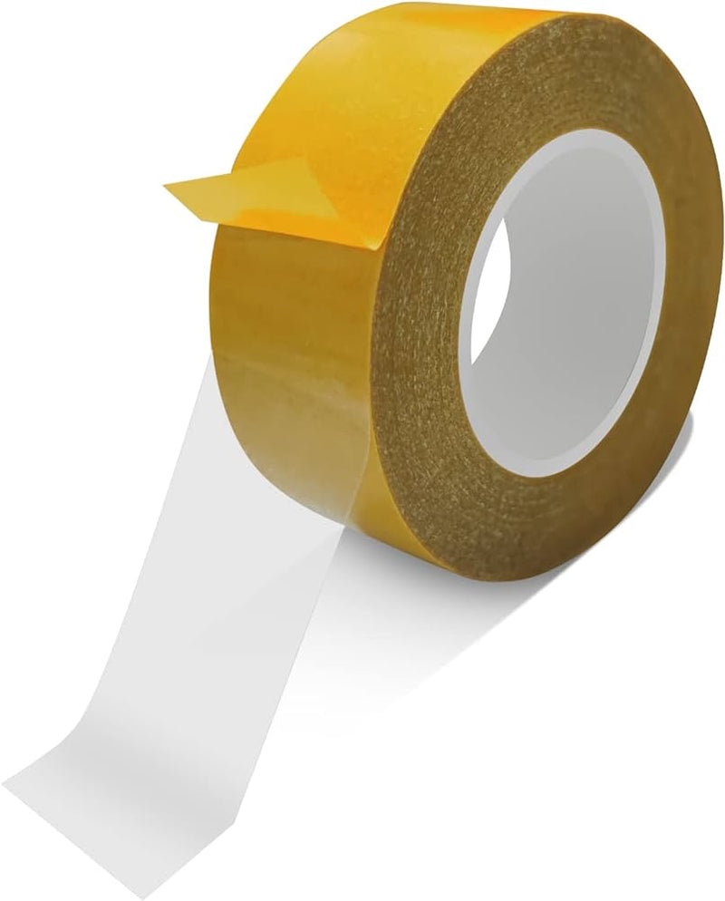 Clear Adhesive Scrim Tape – 25mm x 10m for Multiple Surface Applications