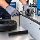 Nitrile Solid Rubber Strip – Oil & Fuel Resistant NBR Rubber | 10 Metre Roll