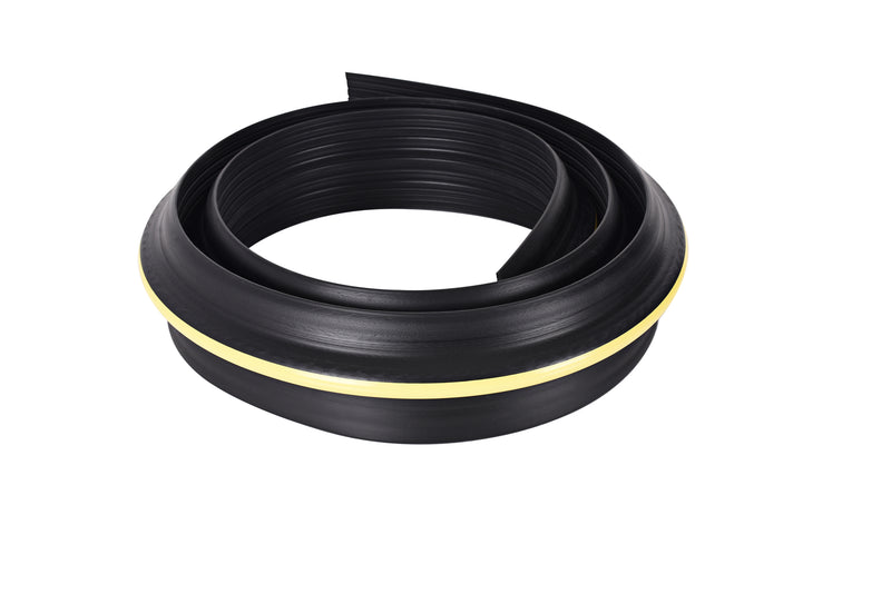 Premium 30mm Garage Door Threshold Seal Strip Black Floor Seal for Dust Water & Draught Protection- 2515mm