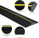 Universal Garage Door Threshold Seal 3m High-Performance Rubber Strip for Rain, Dust & Pest Protection