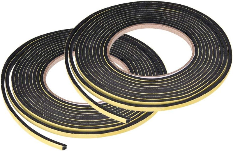 6m Self-Adhesive EPDM Sponge Seal – 12mm Wide x 6mm Thick