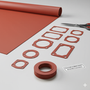 Premium Silicone Sheet 60 Shore – FDA & WRC Approved Food-Grade, High-Performance Rubber for Industrial & Commercial Use