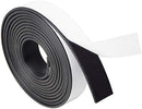 Self Adhesive Solid Neoprene Rubber Strip - 2 Pack