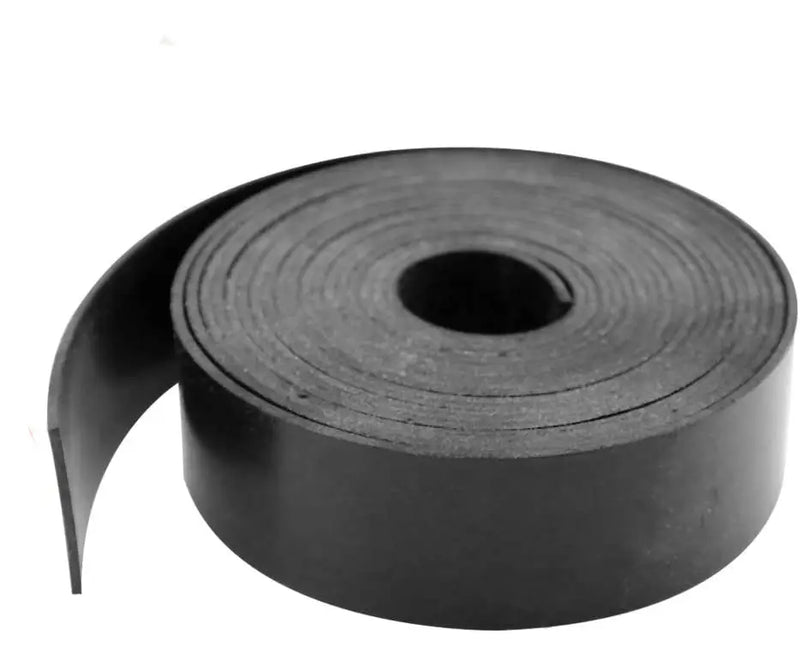 Industrial-Grade 10mm Solid Rubber Strip – 5m Roll for Sealing & Cushioning