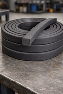 EPDM Sponge Rubber Strip 12.5mm x 25mm x 5m – Black Closed Cell Extruded Seal, Weatherproof & Flexible