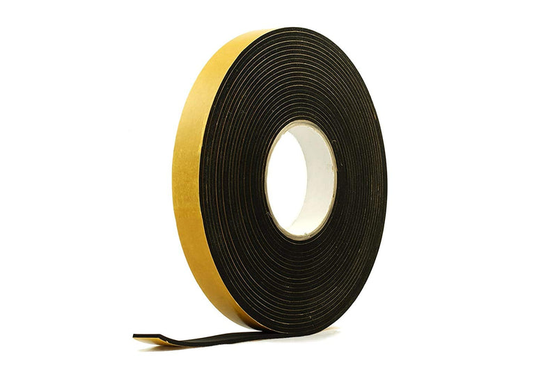 Self-Adhesive Neoprene Foam Strip 25mm x 5mm Perfect for Watertight Sealing