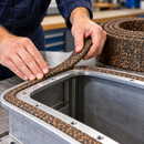 Neoprene Bonded Cork Rubber Strip – 10m Roll | 1.5mm & 3mm Thick | Oil & Fuel Resistant