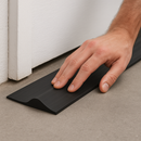 Premium 15mm Garage Door Floor Seal Kit Heavy-Duty Black Rubber Threshold with Adhesive & Gun